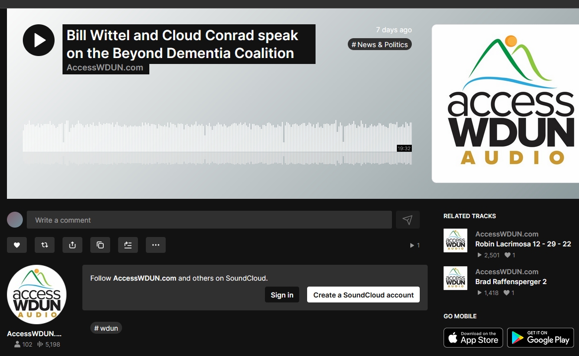 Source: SoundCloud, Access WDUN